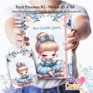 Pack - Princesa N1 - A5 + A6 – 5 miolos