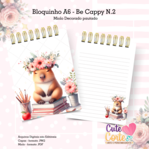 Bloquinho A6 - Be Cappy N.2