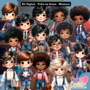 Kit Digital – Volta às Aulas - Meninos