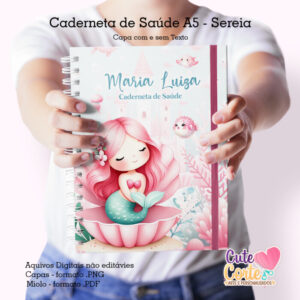 Caderneta de Saúde - 2 Capas / 1 Miolo - SEREIA