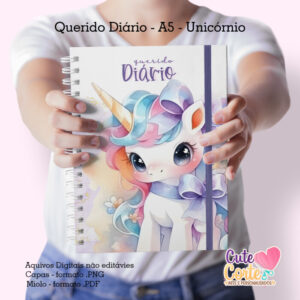 Querido Diário A5 – Unicórnio