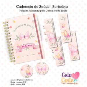 Caderneta de Saúde - Borboleta
