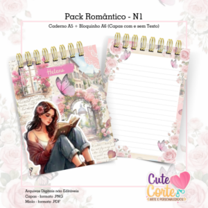 Bloquinho A6 - Romântico N2