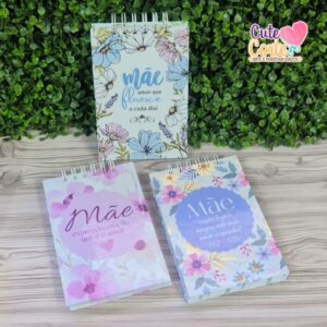 Bloquinhos  (tamanho especial 12x18cm) - Dia das Mães