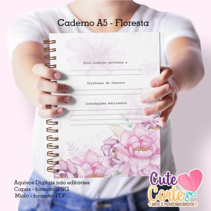Floresta - Caderno Frases Morivacionais A5 + Bloquinho A6 - Imagem 2