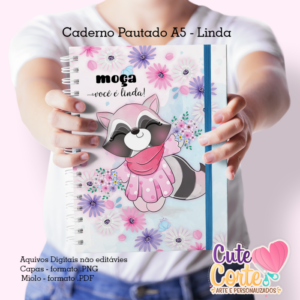 Linda - Caderno A5 + Bloquinho A6 + To do List