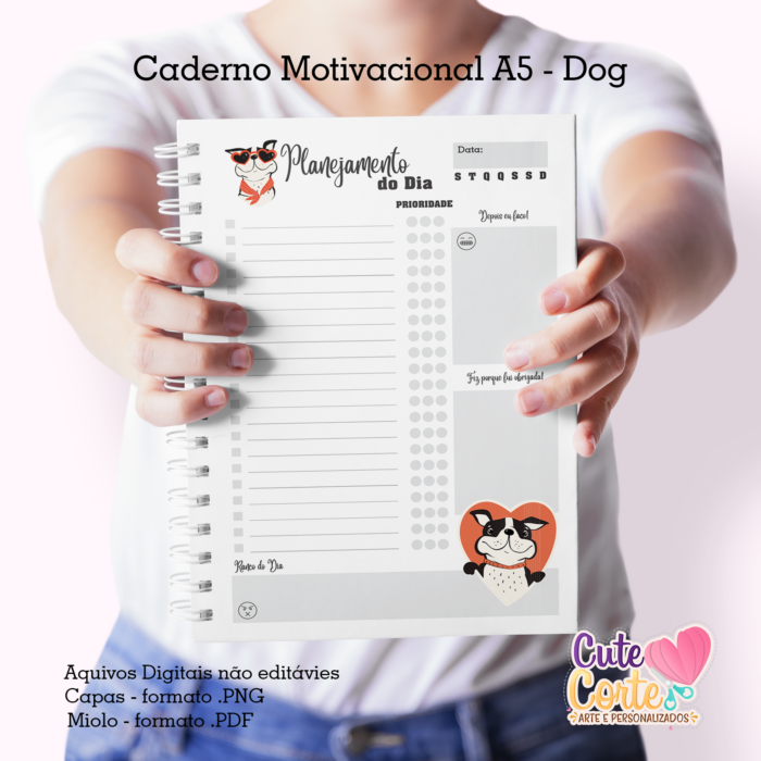 Dog 2 - Caderno A5 + Bloquinho A6 - Imagem 2
