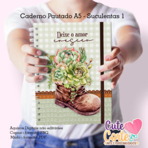 Botas - Caderno A5 + Bloquinho A6