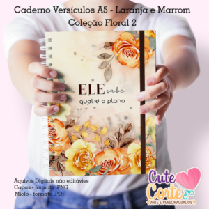 Acredite em Você - Caderno Versículos A5