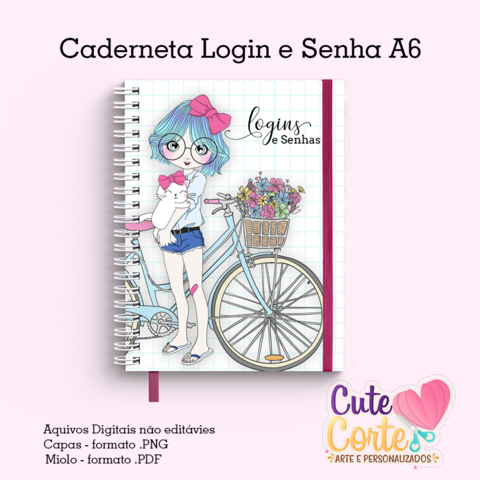 Amizade - Caderneta Logins e Senhas A6
