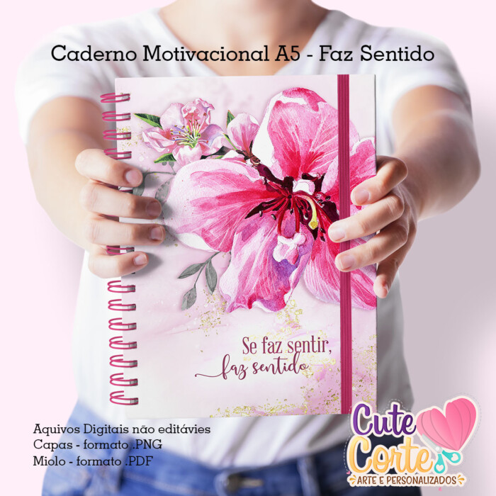 Faz Sentido 1 - Caderno Motivacional A5 + Bloquinho A6
