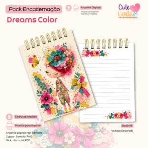 Bloquinho A6 - Dreams Color