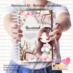 Caderno Devocional A5 _ Mulheres Enraizadas